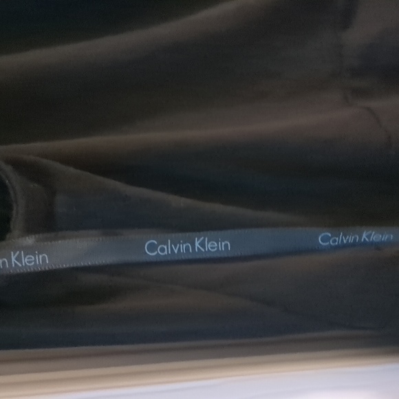 Calvin Klein Dressy tank top black with buckle - Picture 6 of 6